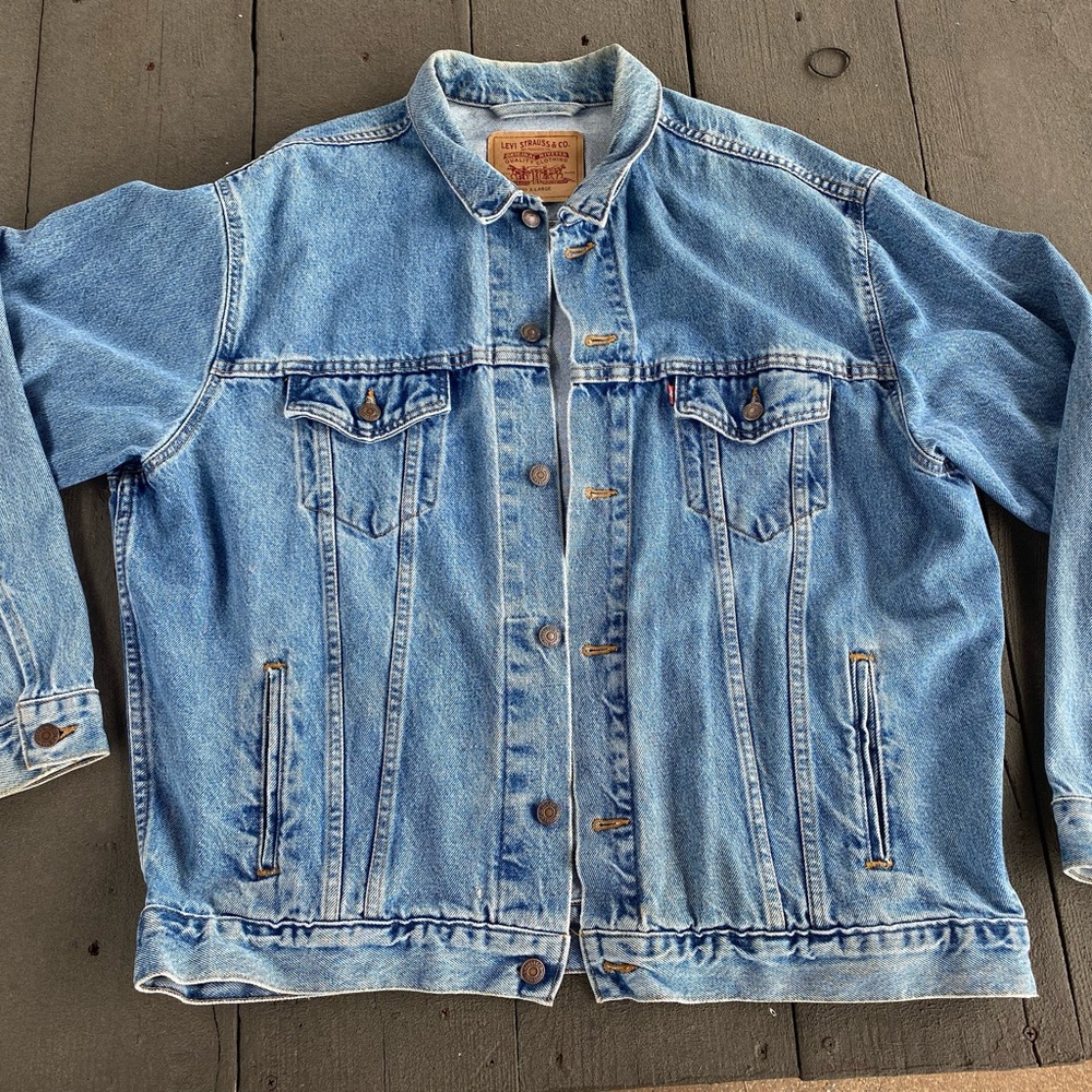 VINTAGE 1980’s Levis unlined trucker jacket